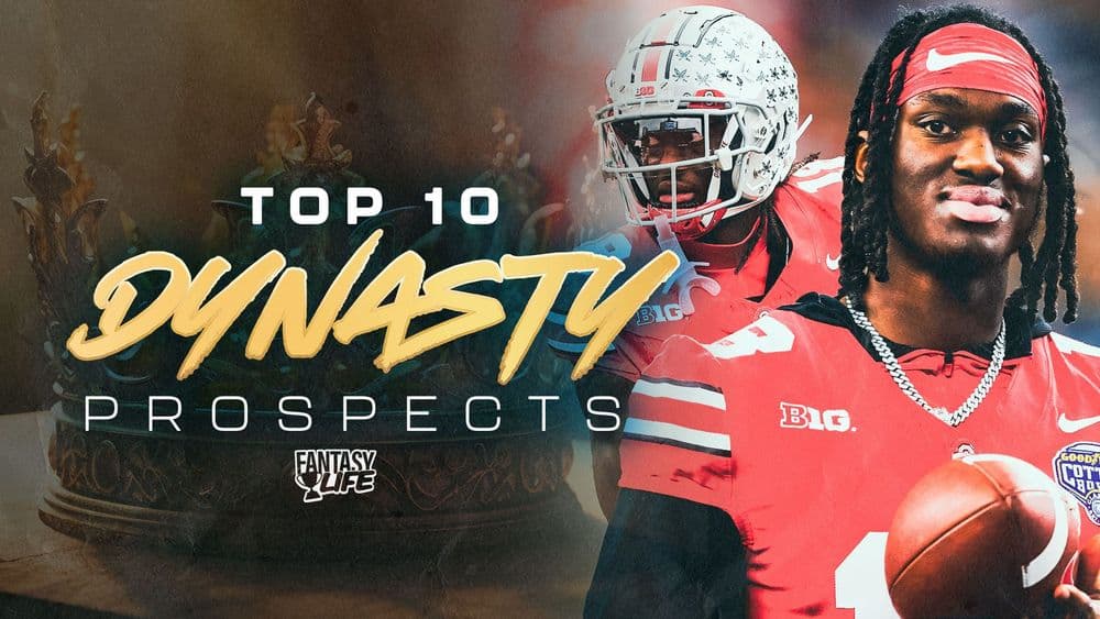 2024 Fantasy Football Strategy. Ranking the Top 10 Dynasty Prospects.
