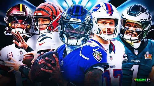 2025 Quarterback Rankings For Fantasy Football: Lamar Jackson or Josh Allen at QB1?