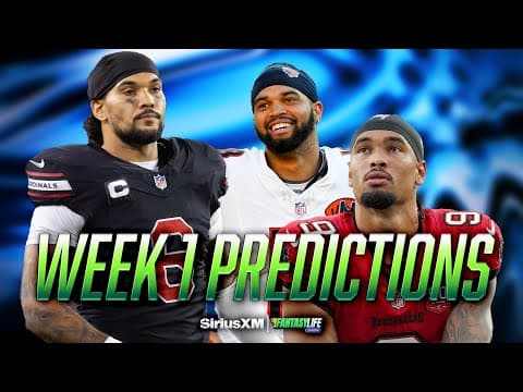 Week 1 Fantasy Football Predictions for 2025