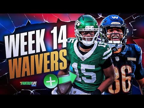Week 14 Waiver Wire Targets for Fantasy Football