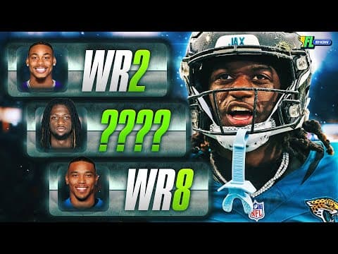 Top 12 Wide Receivers for 2025 Fantasy Football