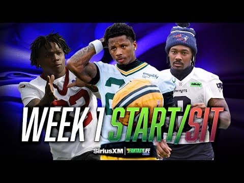 Start/Sit for Week 1 of 2025 Fantasy Football