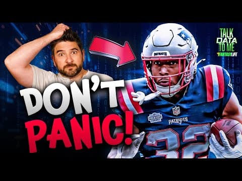 Are we Panicking on the "Generational" Rookie RB Class? | Talk Data to Me