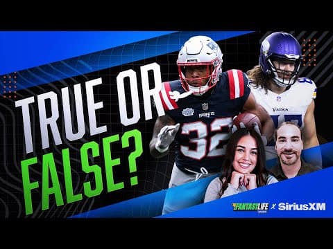 Fantasy Football Week 4 True or False and Survivor Picks!