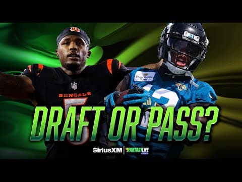 Drafting or Passing on These Players in 2025 Fantasy Football