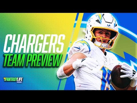 Chargers 2025 Fantasy Team Preview (How High to Draft McConkey?)