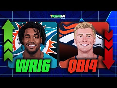 Week 5 Fantasy Football Player Upgrades and Downgrades!