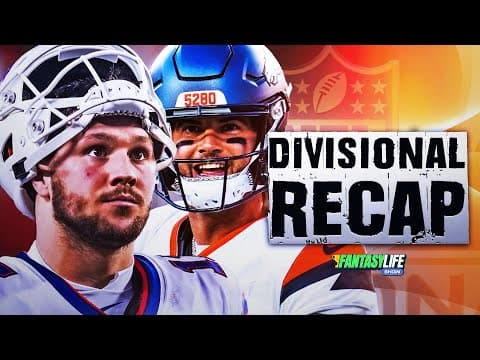 Divisional Round Fantasy Football Breakdown (Can Jarrett Stidham get it done?)