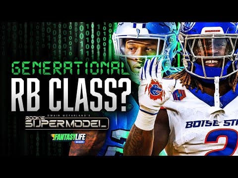 Predicting Rookie RB Fantasy Success (Using Data!) | 2025 NFL Draft