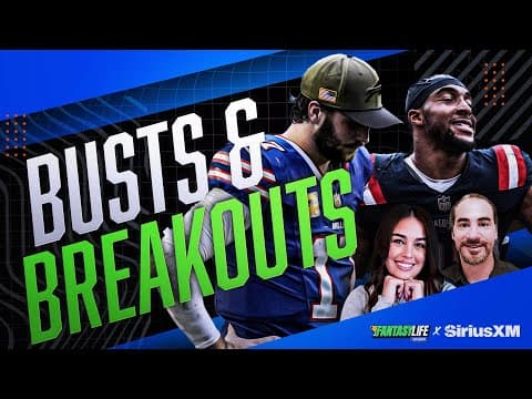 Week 10 Fantasy Busts & Breakouts + MNF Props & Early Week 11 odds!