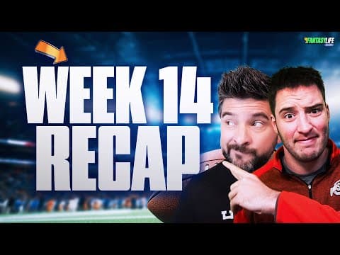 Fantasy Breakdown of EVERY NFL Week 14 Game (INSTANT ANALYSIS!)