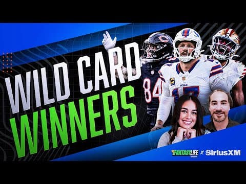 Wildcard Weekend Fantasy Breakdowns, Reactions, and MNF Preview!