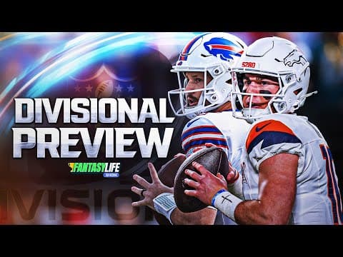Breaking Down Every Divisional Matchup for Postseason Fantasy Football