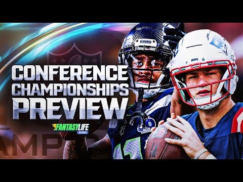 Breaking Down the Conference Championships for Postseason Fantasy Football