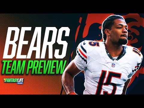 2025 Bears Fantasy Team Preview (D'Andre Swift: Value RB?!)