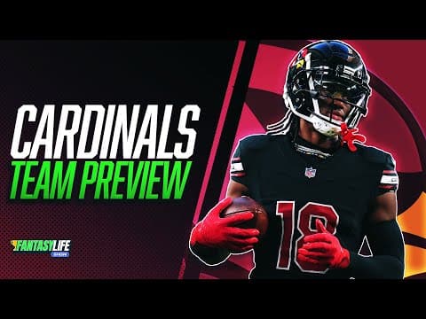 Cardinals 2025 Fantasy Team Preview (Marvin Harrison Bounceback?)
