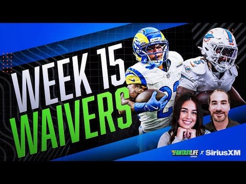 Fantasy Football Week 15: Utilization Report and Waiver Wire Targets!