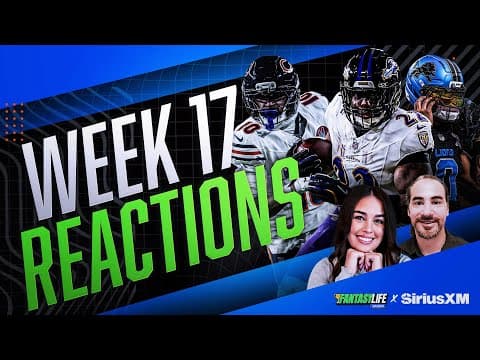 Week 17 Fantasy Breakouts & Busts + MNF Props & Early Week 18 odds!