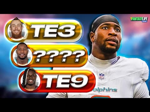 Top 12 Tight Ends for 2025 Fantasy Football