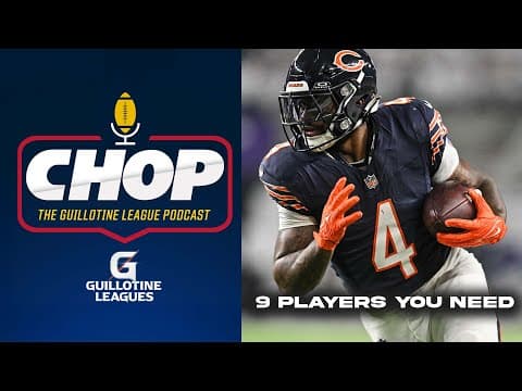 The 9 Players Who Will Keep You Alive In Guillotine Leagues