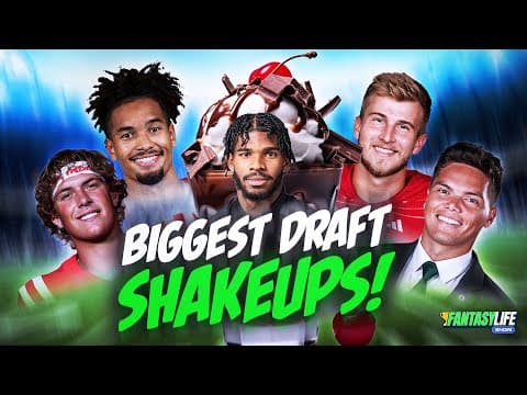 Post-Draft Rankings Shakeups: Our Biggest Risers and Fallers