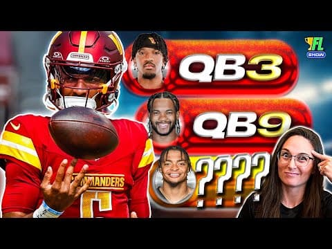 2025 Fantasy Football QB Rankings! (Post-Free Agency) | UNTITLED