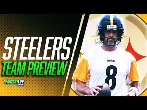 Steelers 2025 Fantasy Team Preview (DK Metcalf: Top 10 WR Finish?)