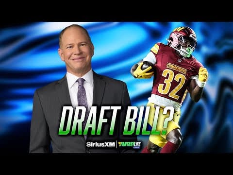 Matthew Berry's Favorite RB in Commanders' Backfield | FL on SXM