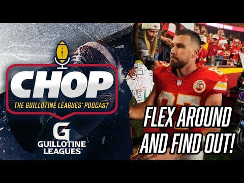 You May Regret Flexing These Players in Week 9 Guillotine Leagues™…