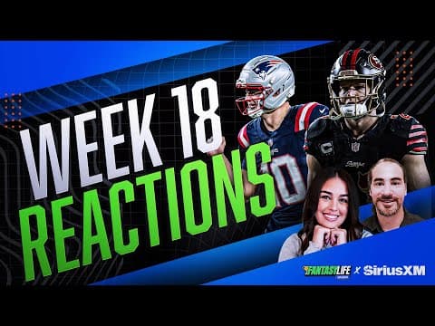 Week 18 Fantasy Breakouts & Busts, NFL News, and Early Playoff odds!