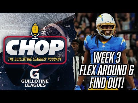 You May Regret Flexing These Players in Week 3…