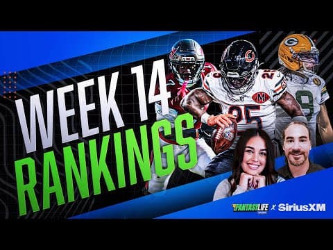 Fantasy Football Predictions, Updates, and Rankings for Week 14!