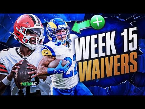 Week 15 Waiver Wire Targets for Fantasy Football
