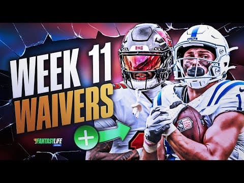 Week 11 Waiver Wire Targets for Fantasy Football
