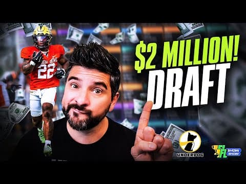 Is This The $2M Winner? Our Post-NFL Draft Underdog Best Ball Mania Draft!
