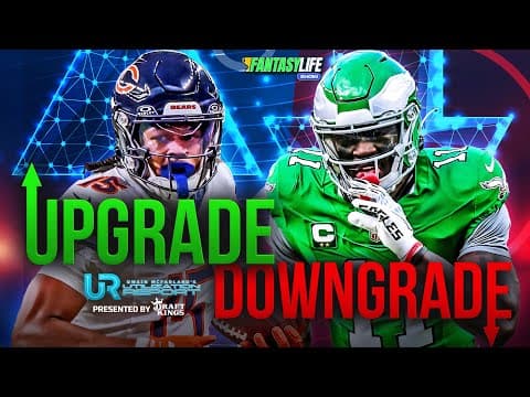 Upgrades & Downgrades for Week 3 Fantasy Football (Utilization Report)