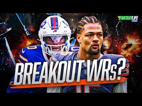 14 Wide Receivers Who Could Break Out in 2025 Fantasy Football