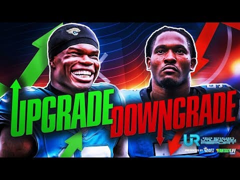 Upgrades & Downgrades from Week 7 Fantasy Football (Utilization Report)