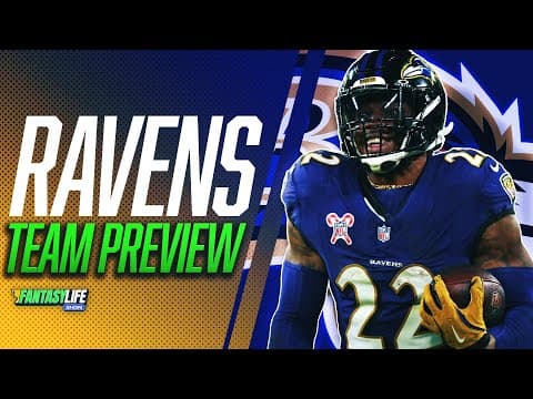 Ravens 2025 Fantasy Team Preview (Derrick Henry in the 1st Round?)