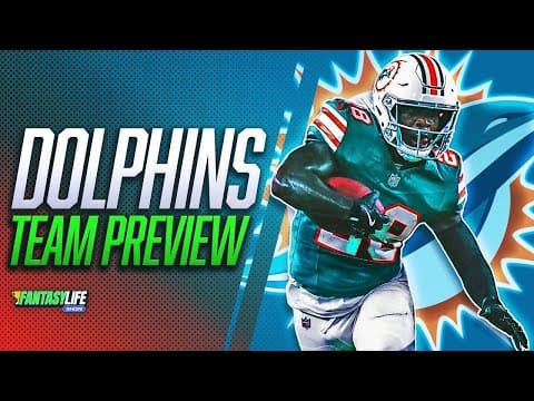 Dolphins 2025 Fantasy Team Preview (Tyreek & Waddle VALUES at ADP?)