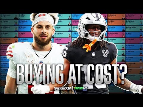 Breaking Down Fantasy ADPs: Who Are You Drafting at Price?