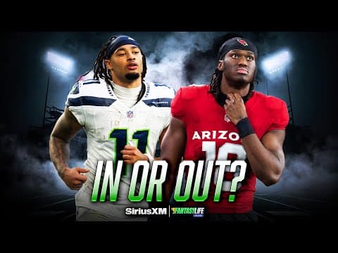 In or Out on These WRs with Question Marks in Fantasy?