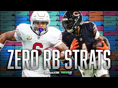 How to Dominate a Zero RB Draft Strategy (And Guys to Target!)