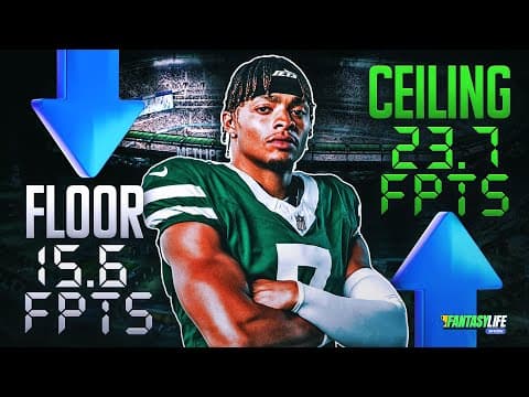 Projecting Best & Worst Case Scenarios for Players in Fantasy Football