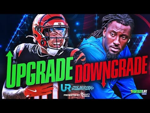 Upgrades & Downgrades from Week 8 Fantasy Football (Utilization Report)