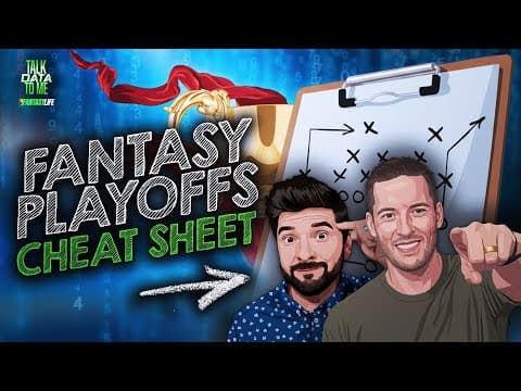The Ultimate Fantasy Football Playoffs Cheatsheet (Full Positional Breakdown)