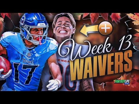 Week 13 Waiver Wire Targets for Fantasy Football