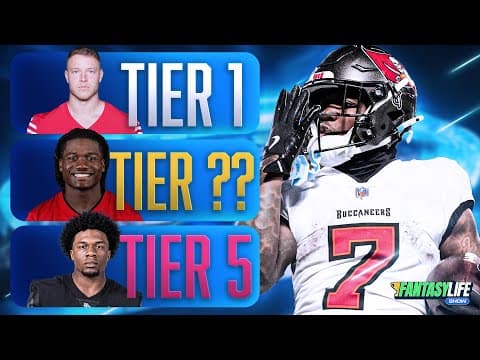 Running Back Rankings & Tiers for 2025 Fantasy Football