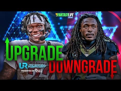Upgrades & Downgrades from Week 5 Fantasy Football (Utilization Report)
