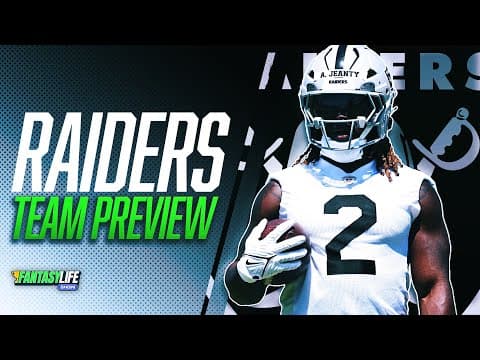 Raiders 2025 Fantasy Team Preview (Who're You Drafting Before Jeanty?)